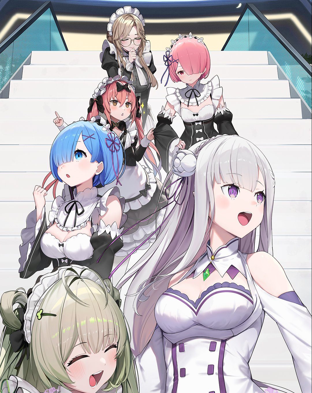 Conoce todos los detalles del crosover de NIKKE y Re:Zero