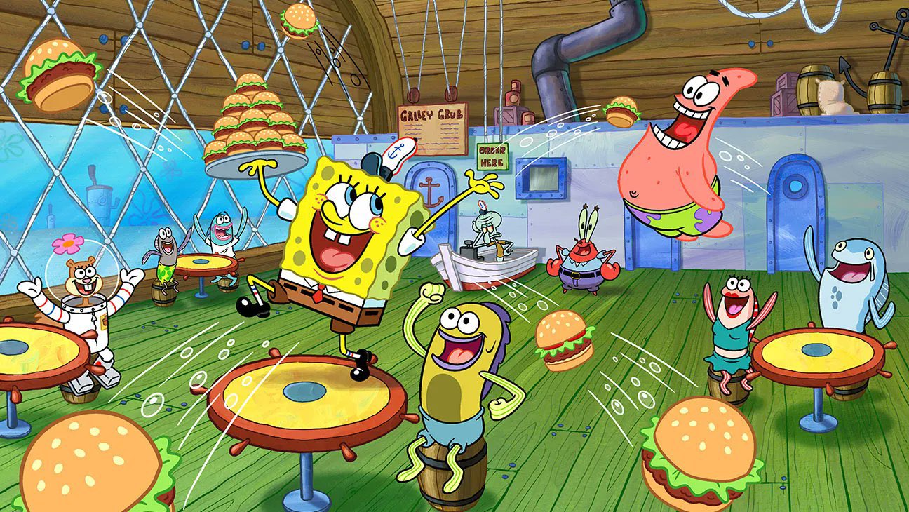 Bob esponja abrirá su primer restaurante en abril 2024