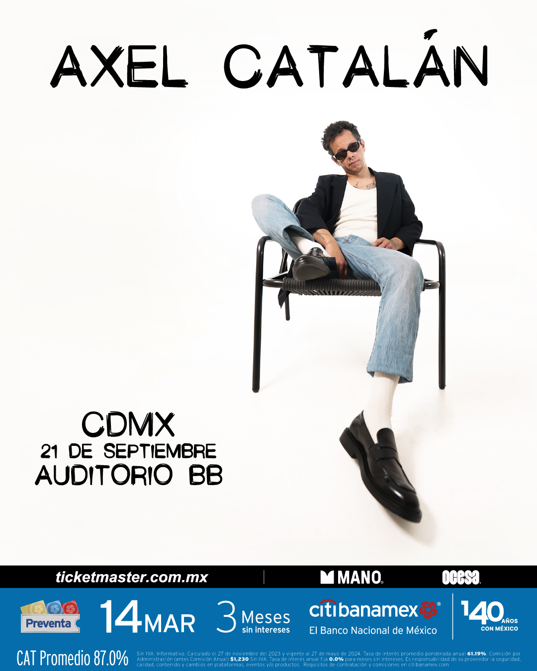 Axel Catalán regresa a la CDMX en septiembre 2024 13