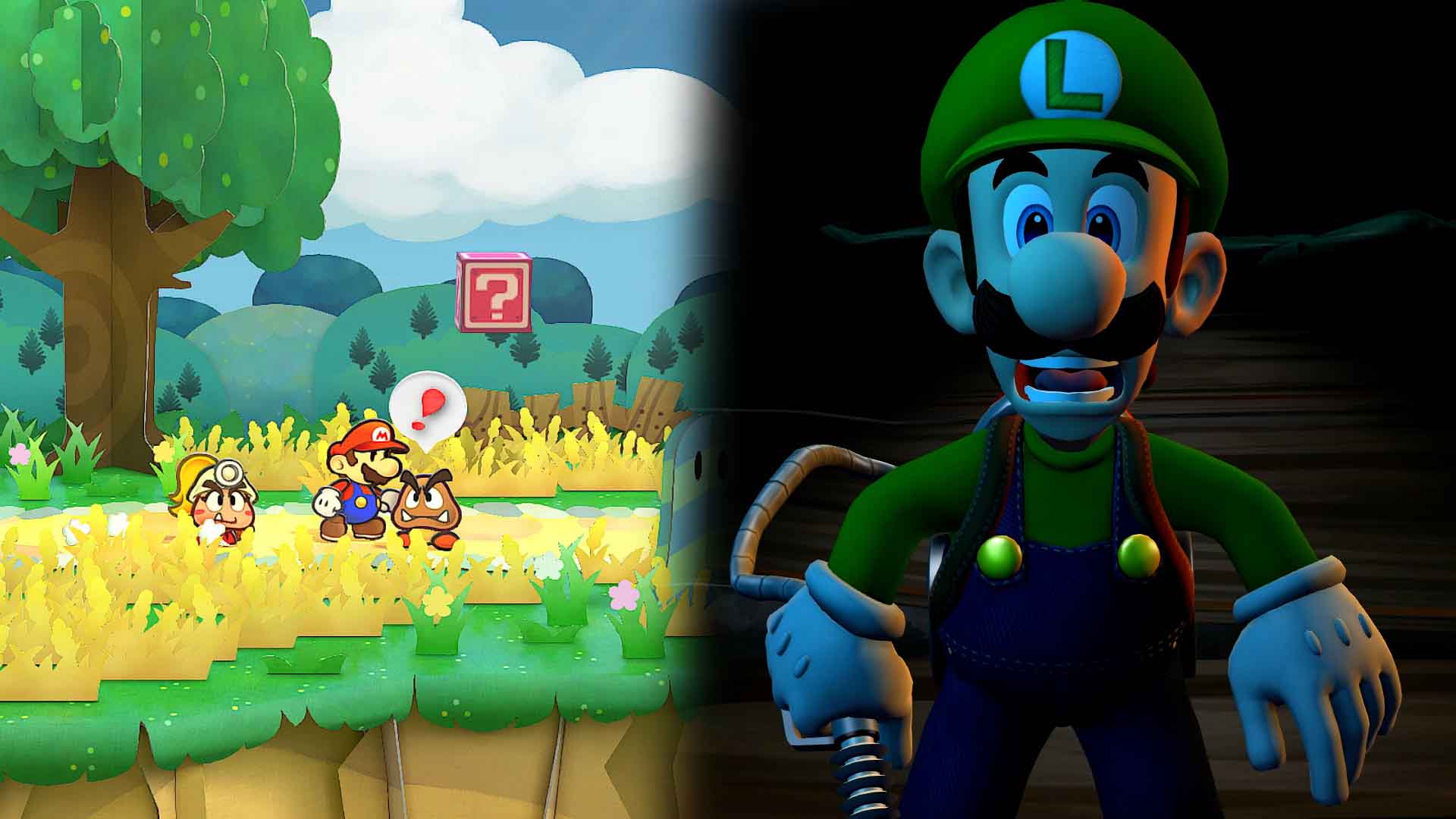 MAR10 Day - Luigi's Mansion 2 HD & Paper Mario