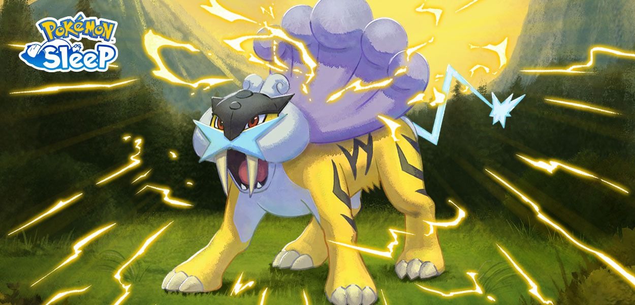 Pokémon Sleep: Conoce los detalles del evento de investigación de Raikou, comienza el 25 de marzo