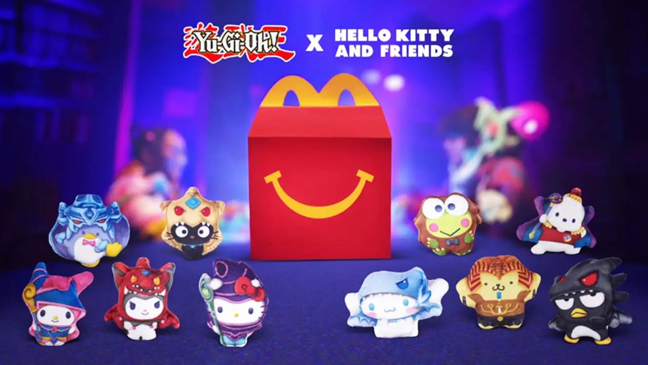 La colaboración Yu-Gi-Oh! x Hello Kitty llega a la Cajita Feliz de McDonald’s en 2024, pero…