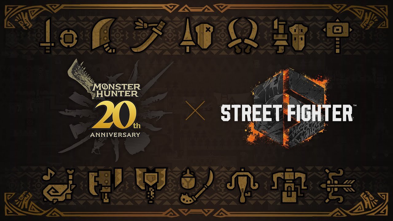 Monster Hunter anuncia una nueva colaboración por su 20° Aniversario: Street Fighter 6 x Monster Hunter 16