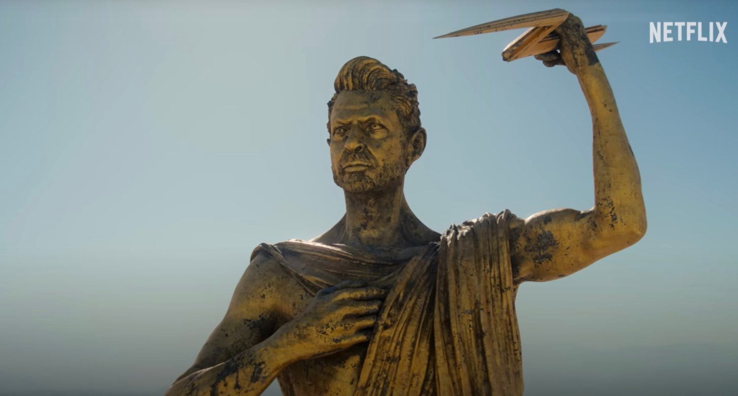 KAOS: Netflix presenta el primer vistazo a Jeff Goldblum como Zeus