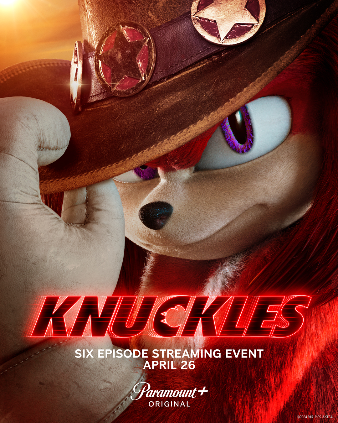 Knuckles presenta nuevo póster, llegará a Paramount+ el 26 de abril 12