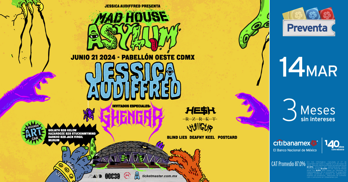 Jessica Audiffred anuncia Mad House: Asylum 2024 34