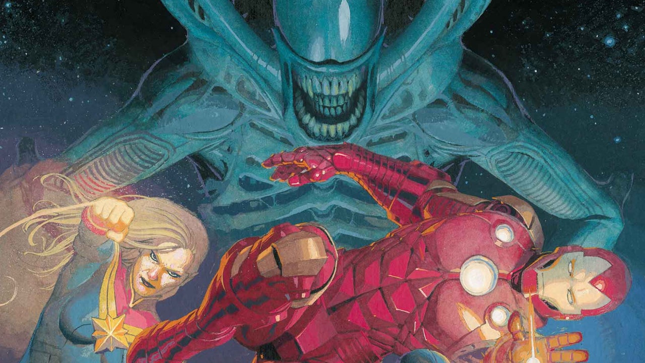 Aliens vs Avengers: Xenomorfos enfrentarán a superhéroes en el cómic que llegará en julio 2024