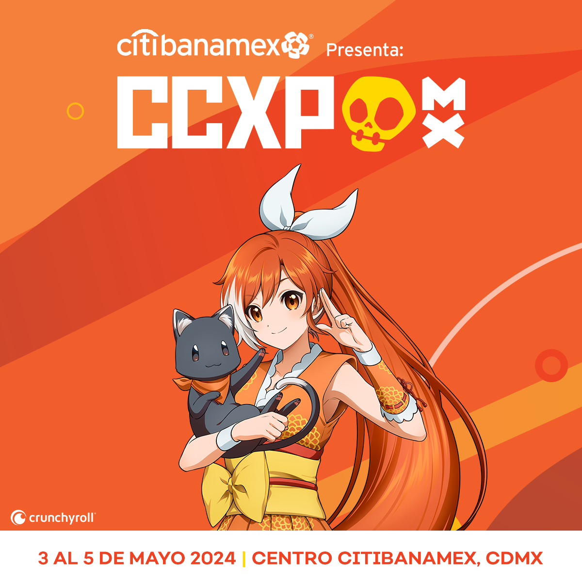 ¡Crunchyroll se une a CCXP MX!