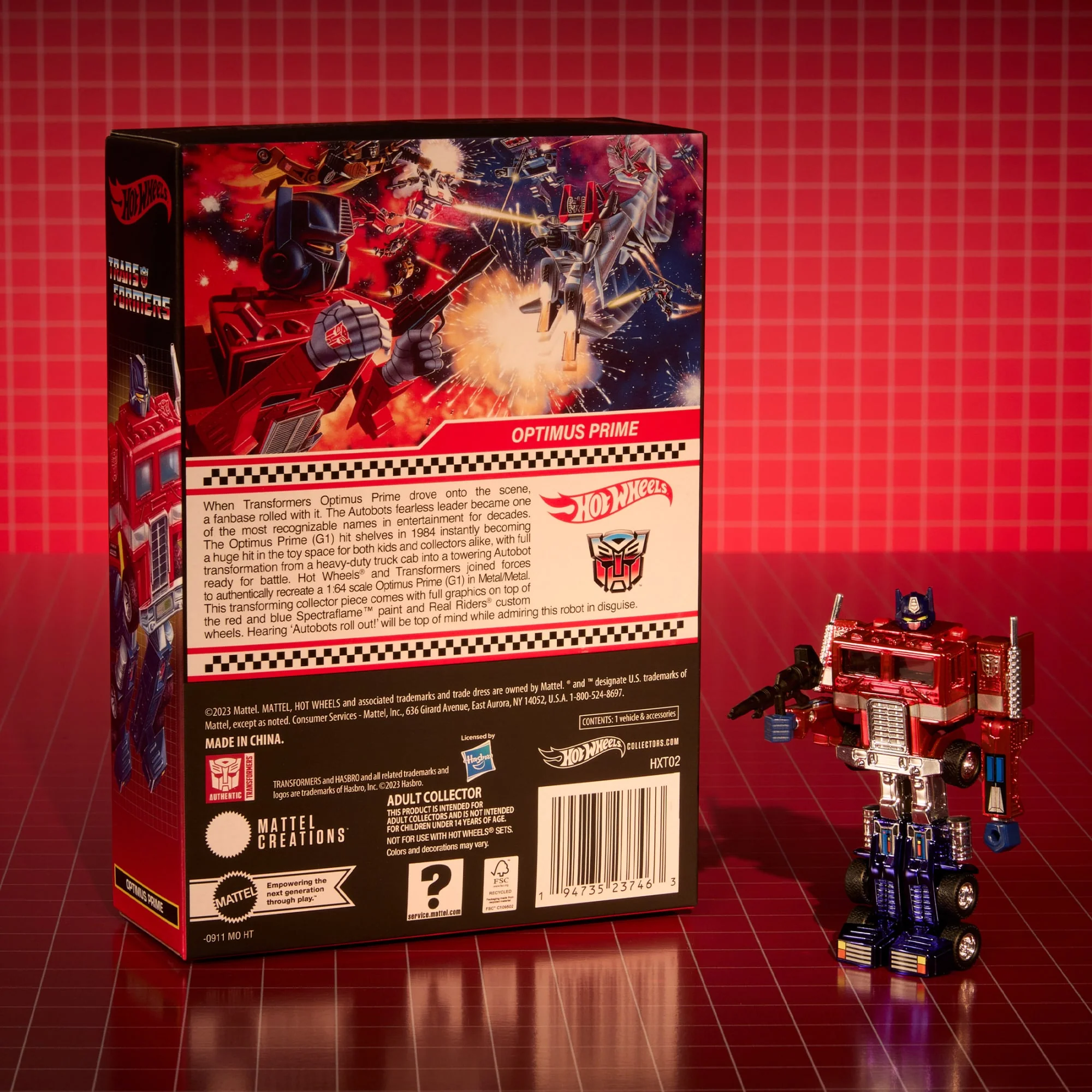 Hot Wheels Transformers Optimus Prime