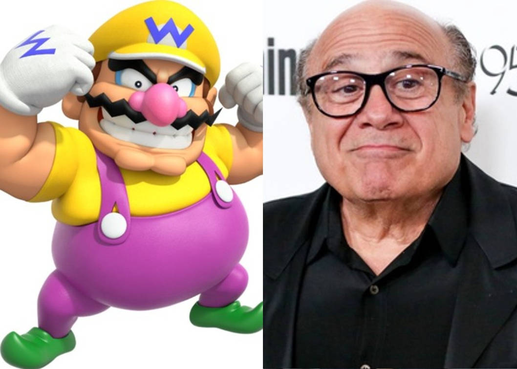 Danny DeVito, Wario, Super Mario Bros,