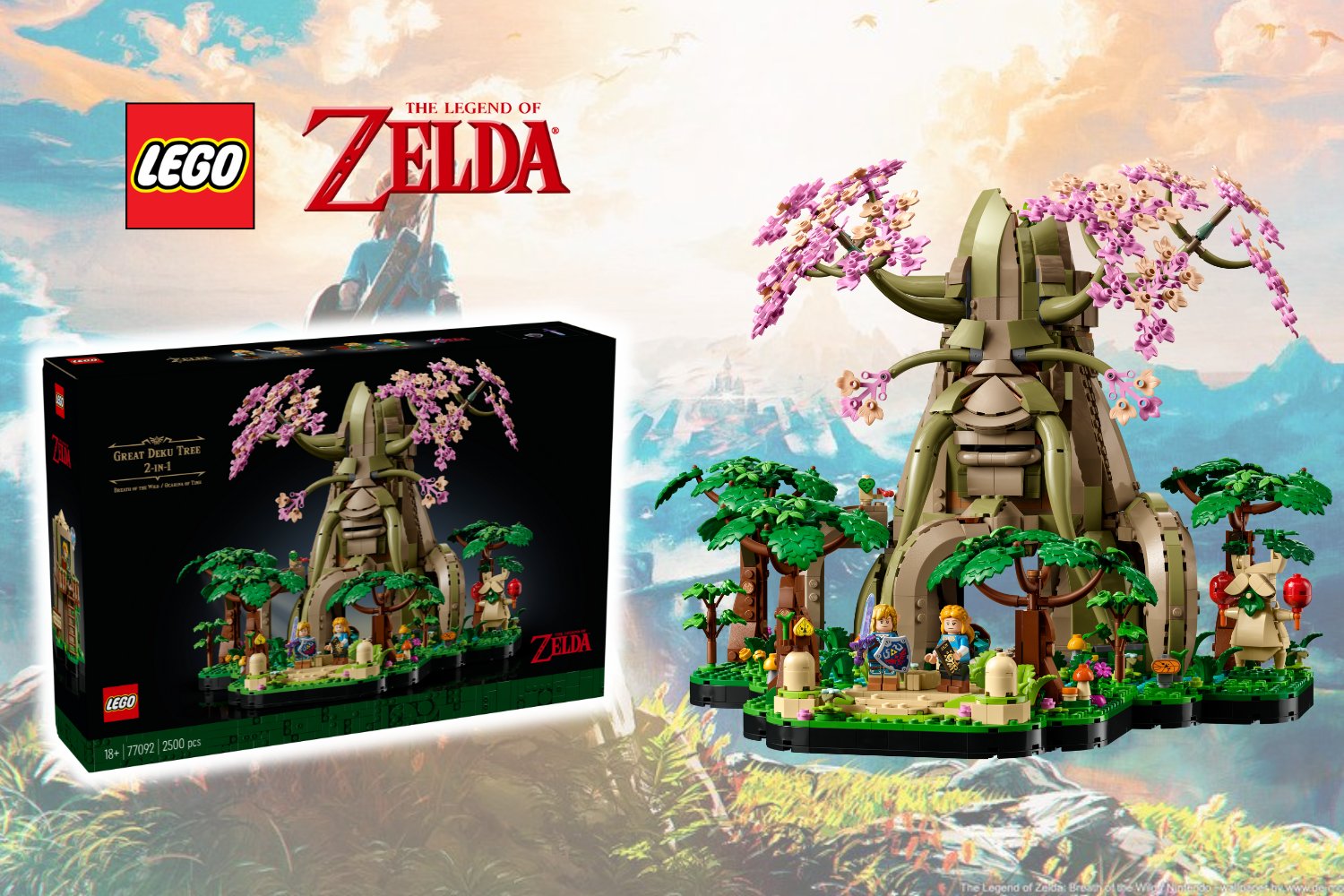 LEGO The Legend of Zelda: Gran Árbol Deku "2 en 1"