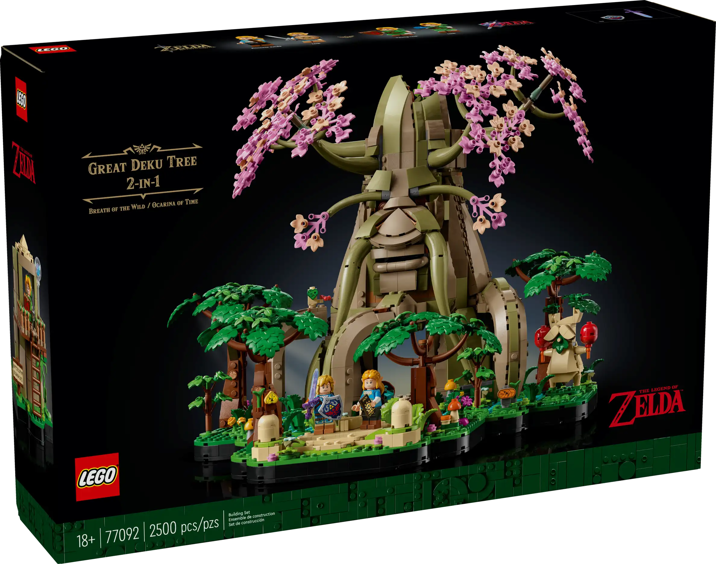 LEGO The Legend Of Zelda: Gran Árbol Deku 2 en 1, llegará en septiembre 2024 3
