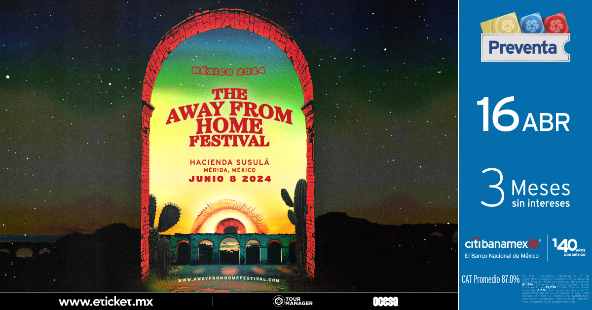 The Away From Home, el festival de Louis Tomlinson llega a México por primera vez el 8 de junio 1