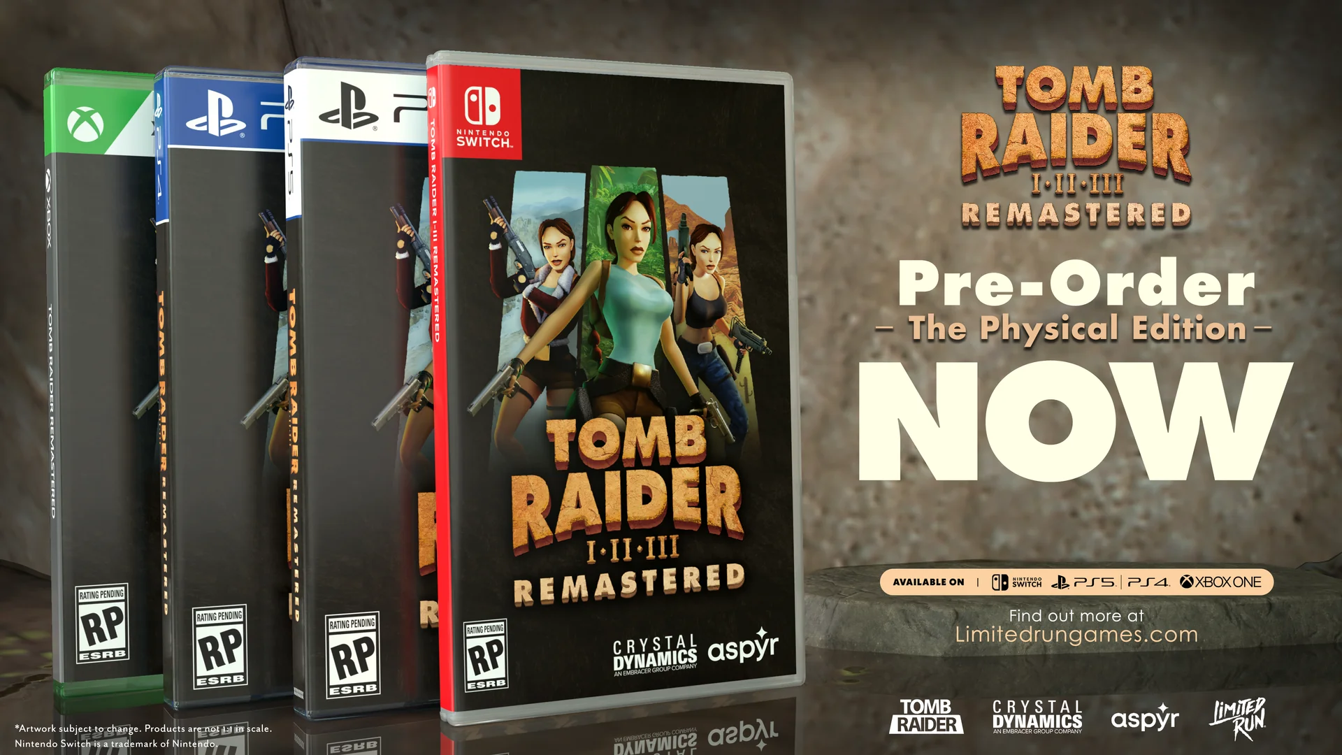 Tomb Raider I-III Remastered