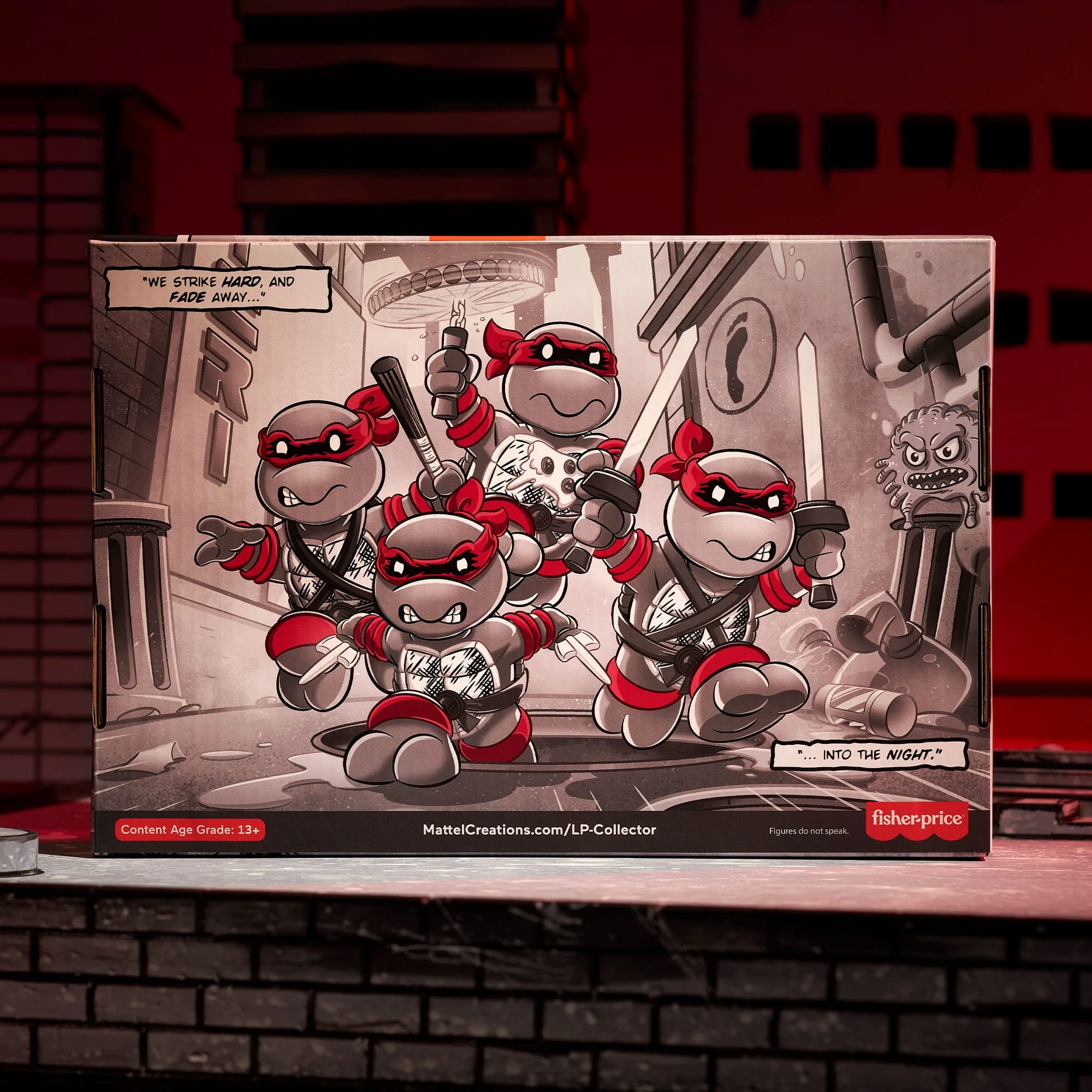 Little People Collector TMNT: Origins llegará el 17 de mayo 17