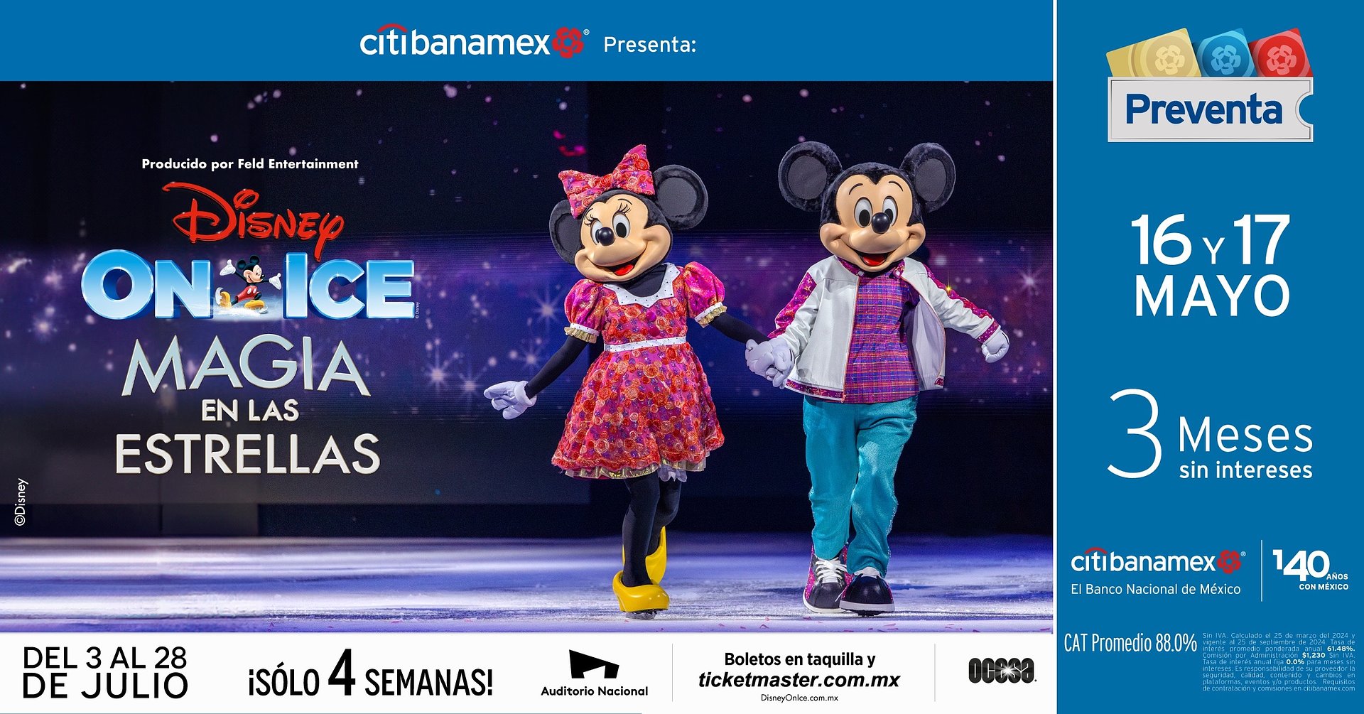 Disney On Ice: Magia en las Estrellas llegará a la CDMX en julio 2024 ¡Por tiempo limitado! 1
