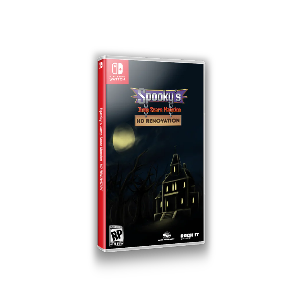 Spooky's Jump Scare Mansion: HD Renovation llegará en formato físico para Nintendo Switch y PS5 2