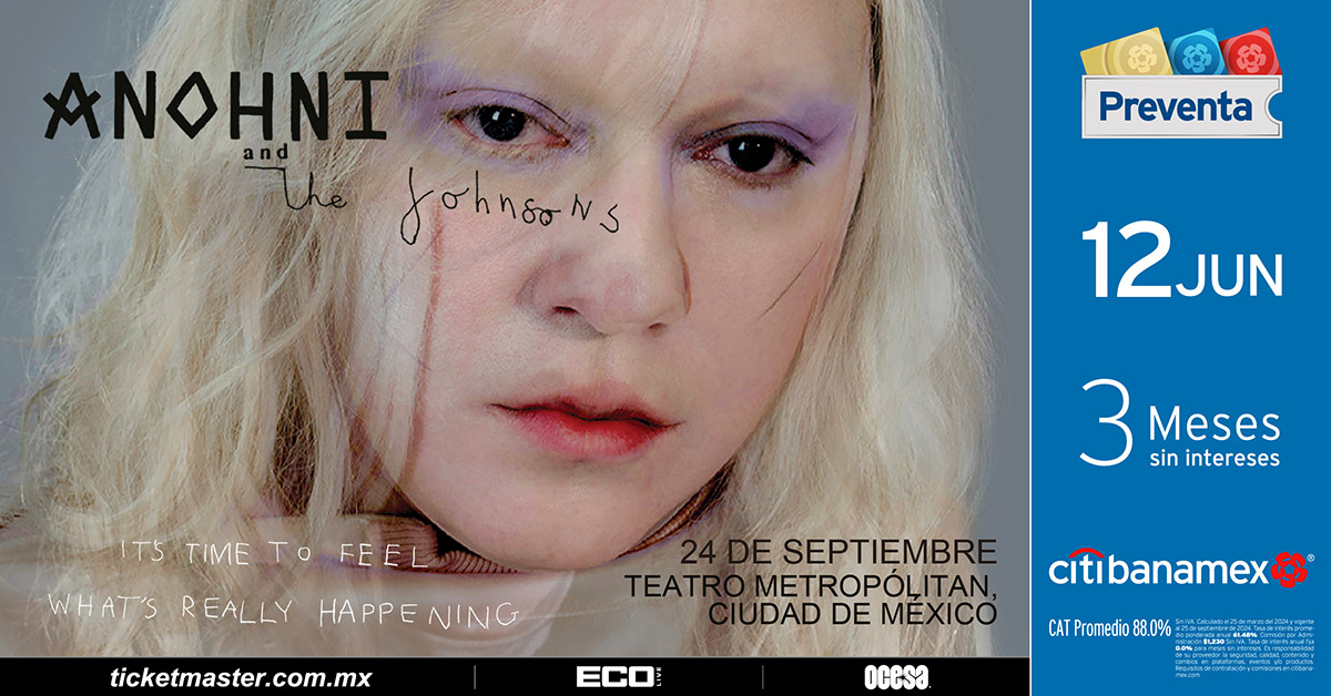 Anohni And The Johnsons Regresa A La CDMX En Septiembre 2024 - No Somos ...