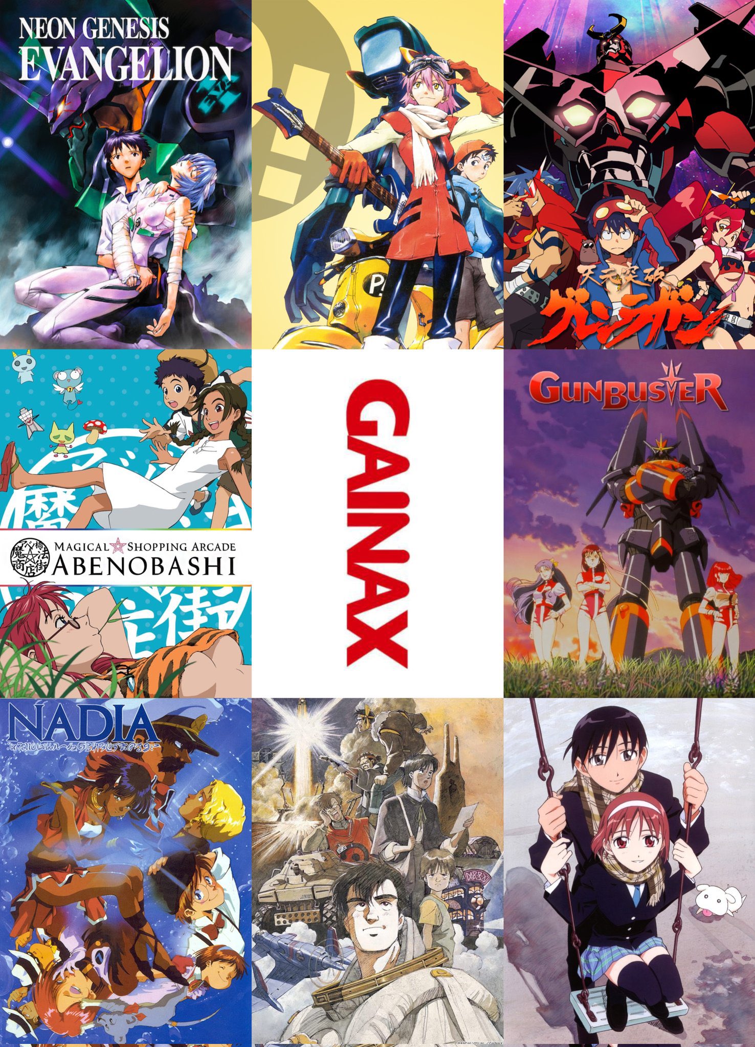 El estudio de anime Gainax se declara en quiebra 1