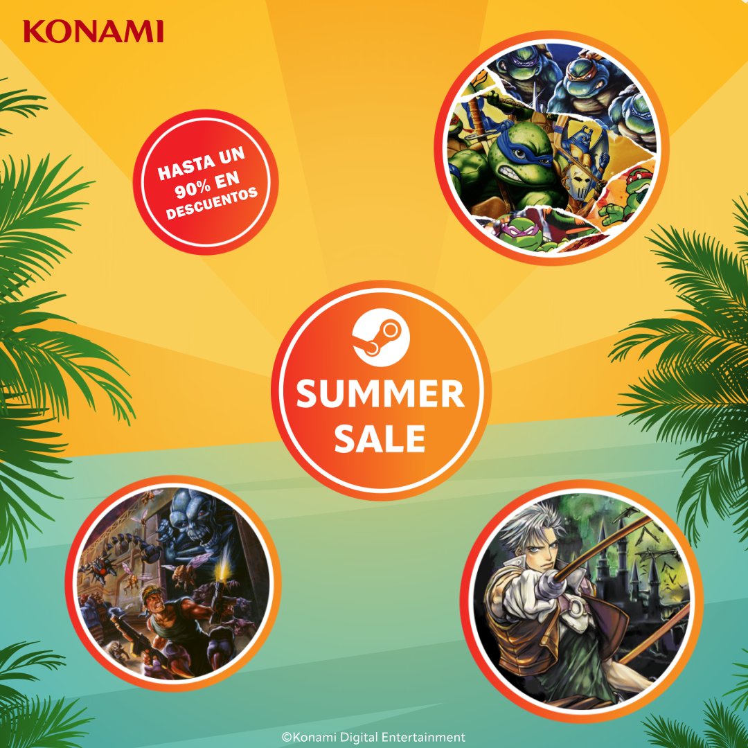 KONAMI presenta sus ofertas de verano, ¡prepara tu cartera!