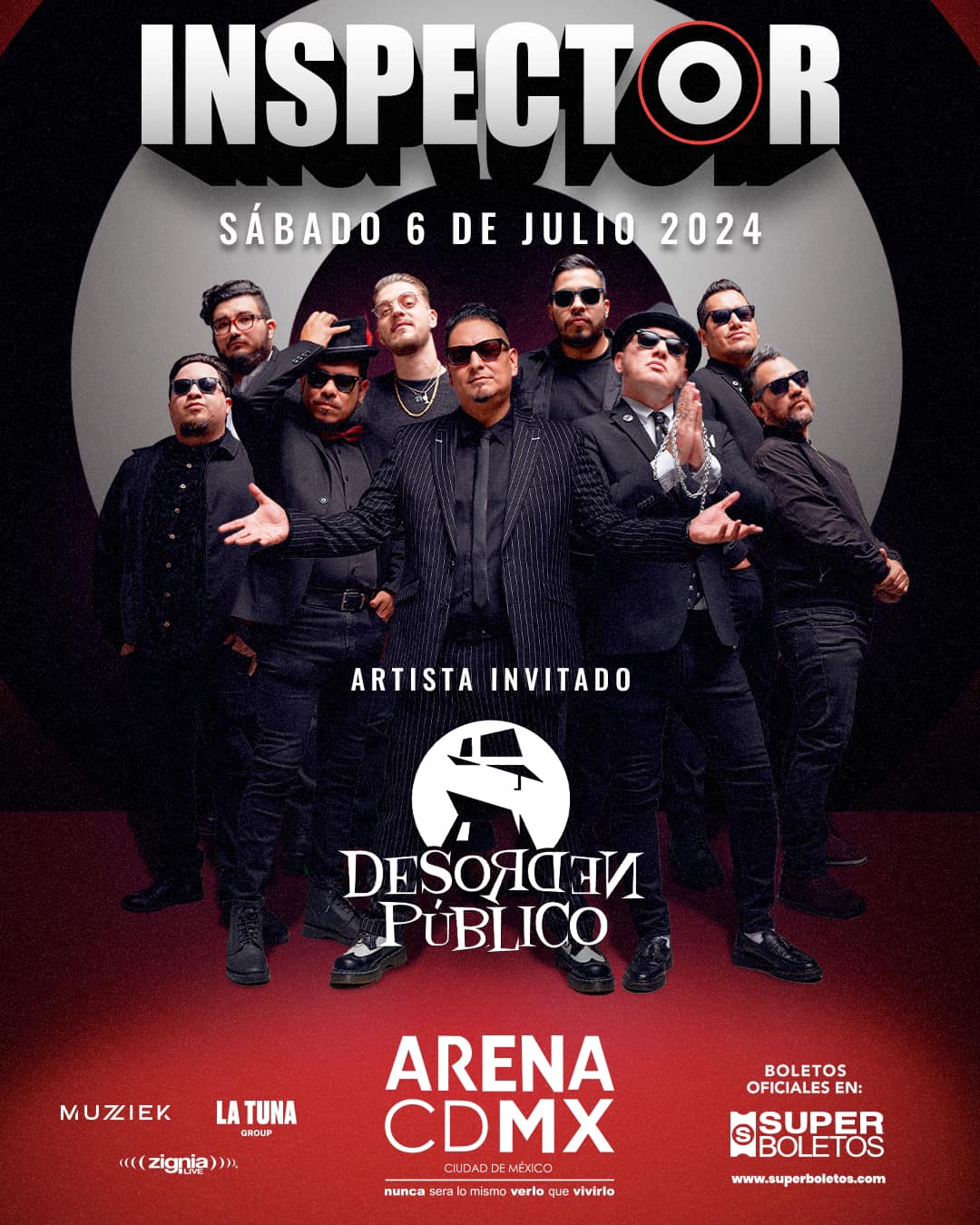 Inspector y el sabor del Ska Mexicano conquistó la Arena CDMX 16