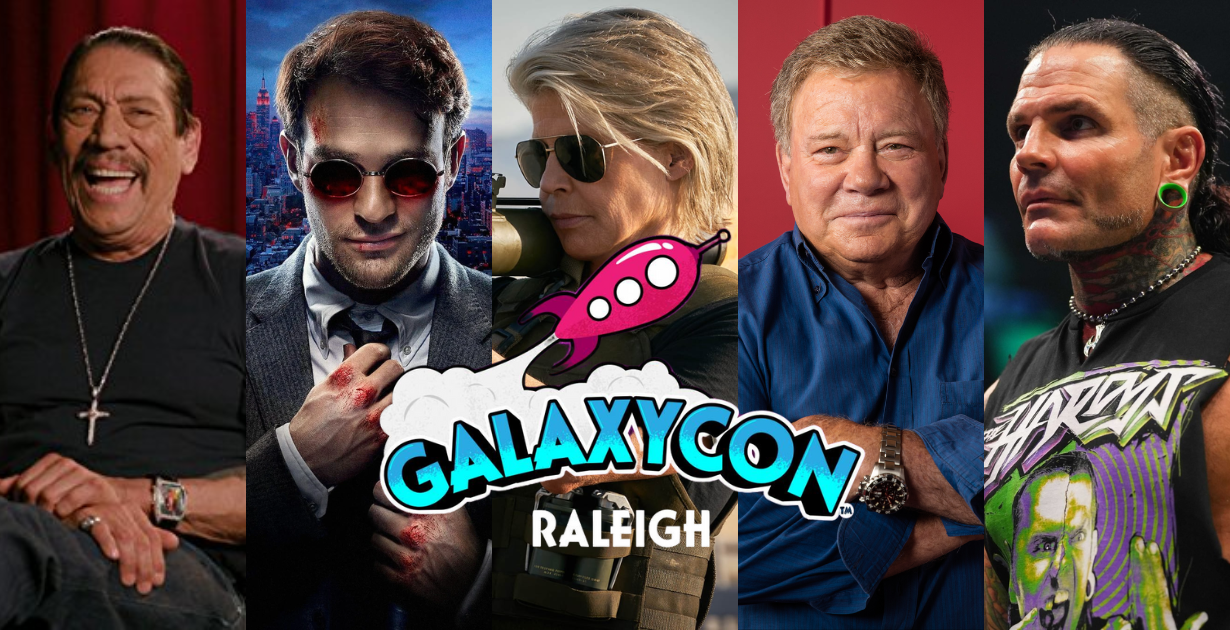 artistas GalaxyCon Raleigh 2024