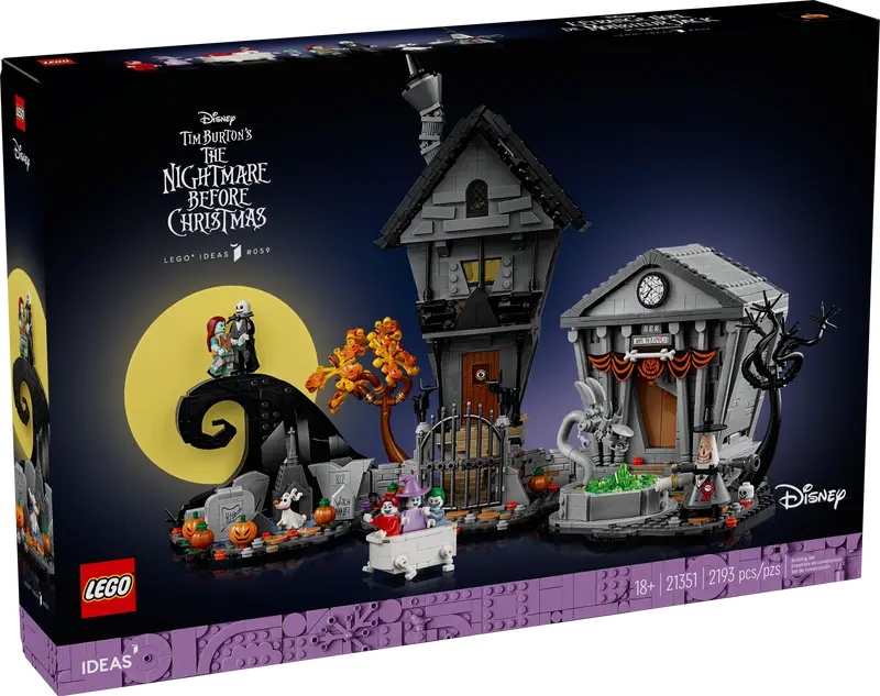 LEGO Ideas: Disney Tim Burton's The Nightmare Before Christmas llegará en 2024 1