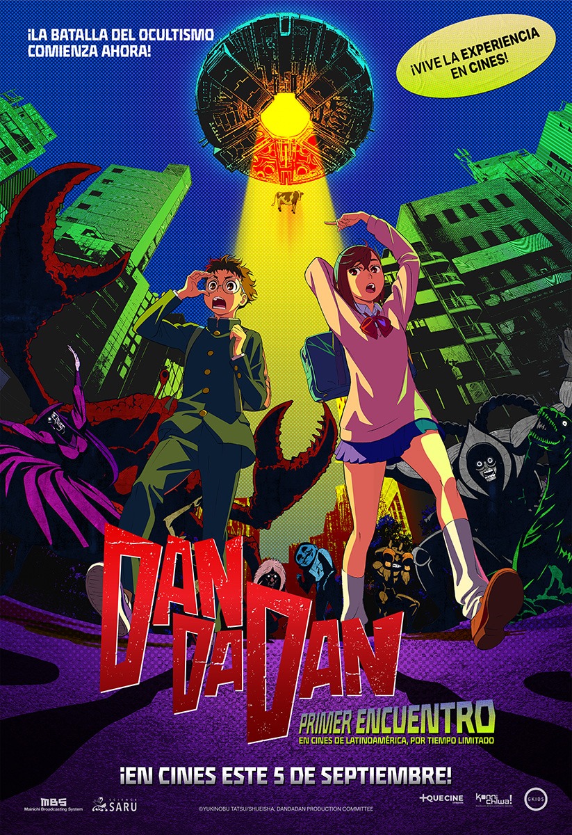 DAN DA DAN llega a cines gracias a Konnichiwa! Distribución