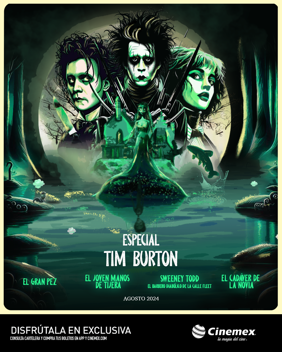 Tim Burton Cinemex