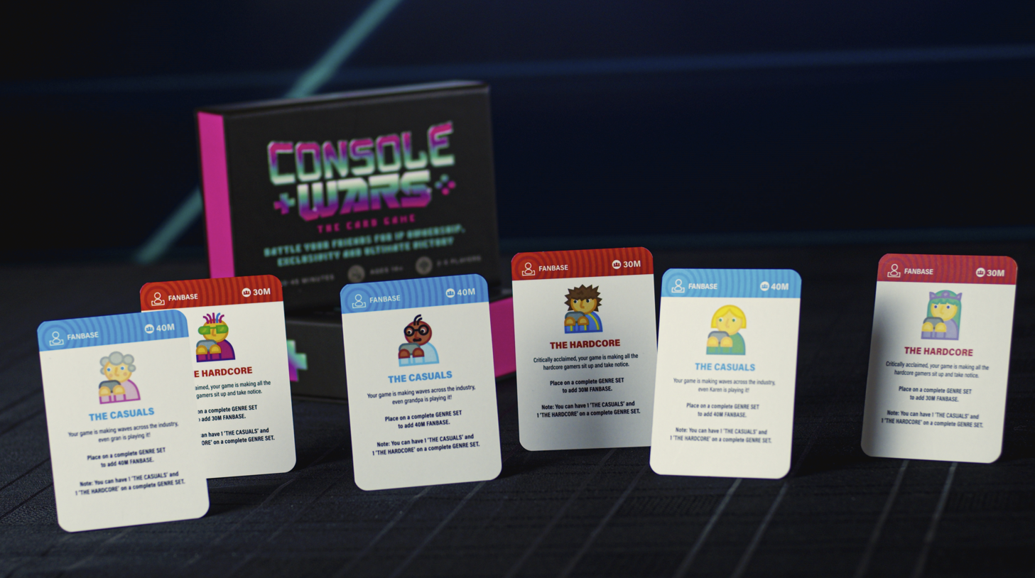 Console Wars The Card Game