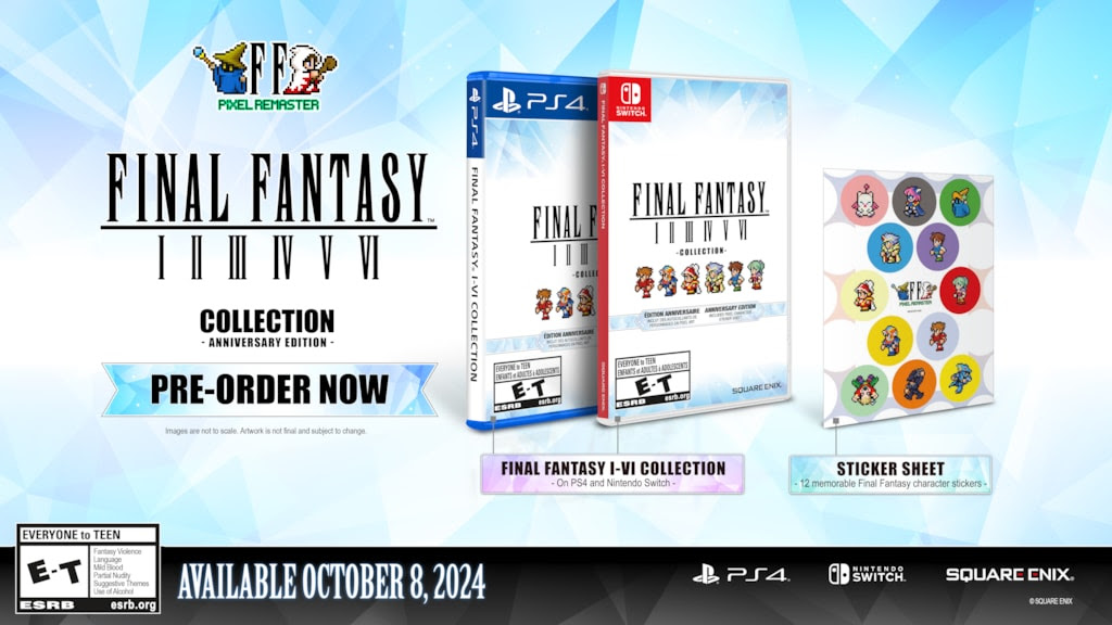 Final Fantasy Pixel Remaster celebra su aniversario con una edición física especial 1