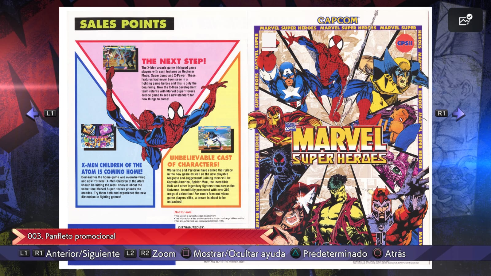 Reseña: Marvel VS Capcom Fighting Collection: Arcade Classics (PlayStation 4) 61