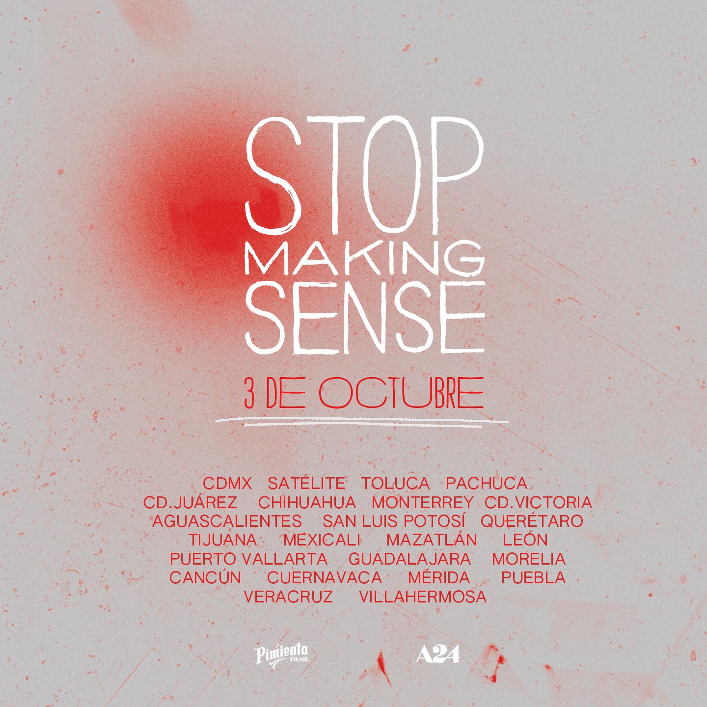 STOP MAKING SENSE