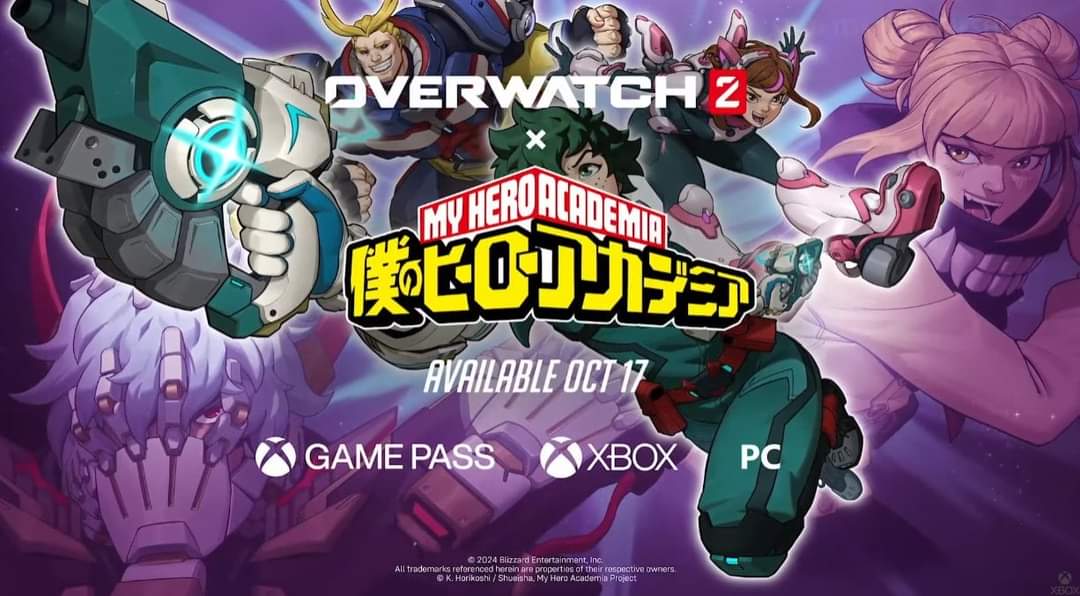 TGS 2024: Overwatch 2 y My Hero Academia tendrán un crossover 4