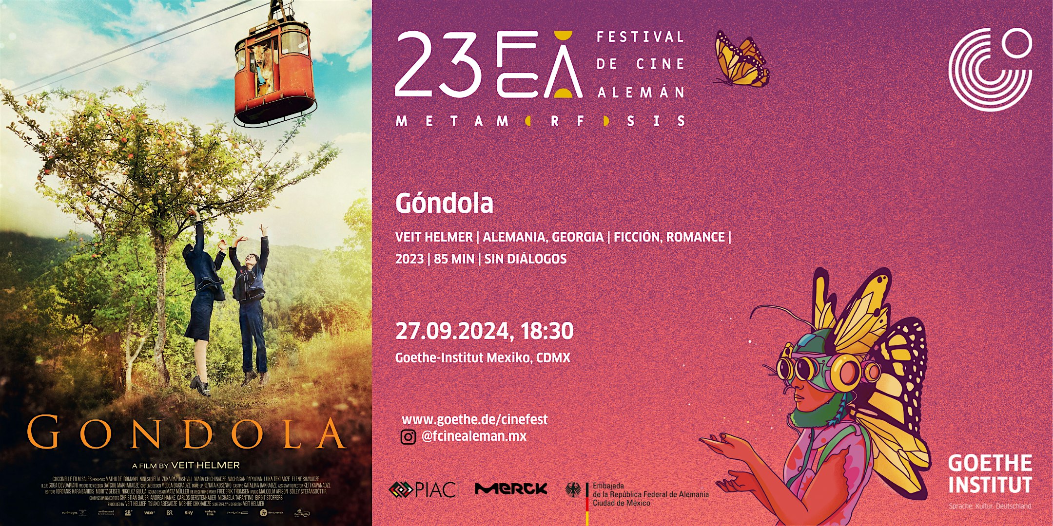 Cinemex será anfitrión de la 23ª edición del Festival de Cine Alemán 1