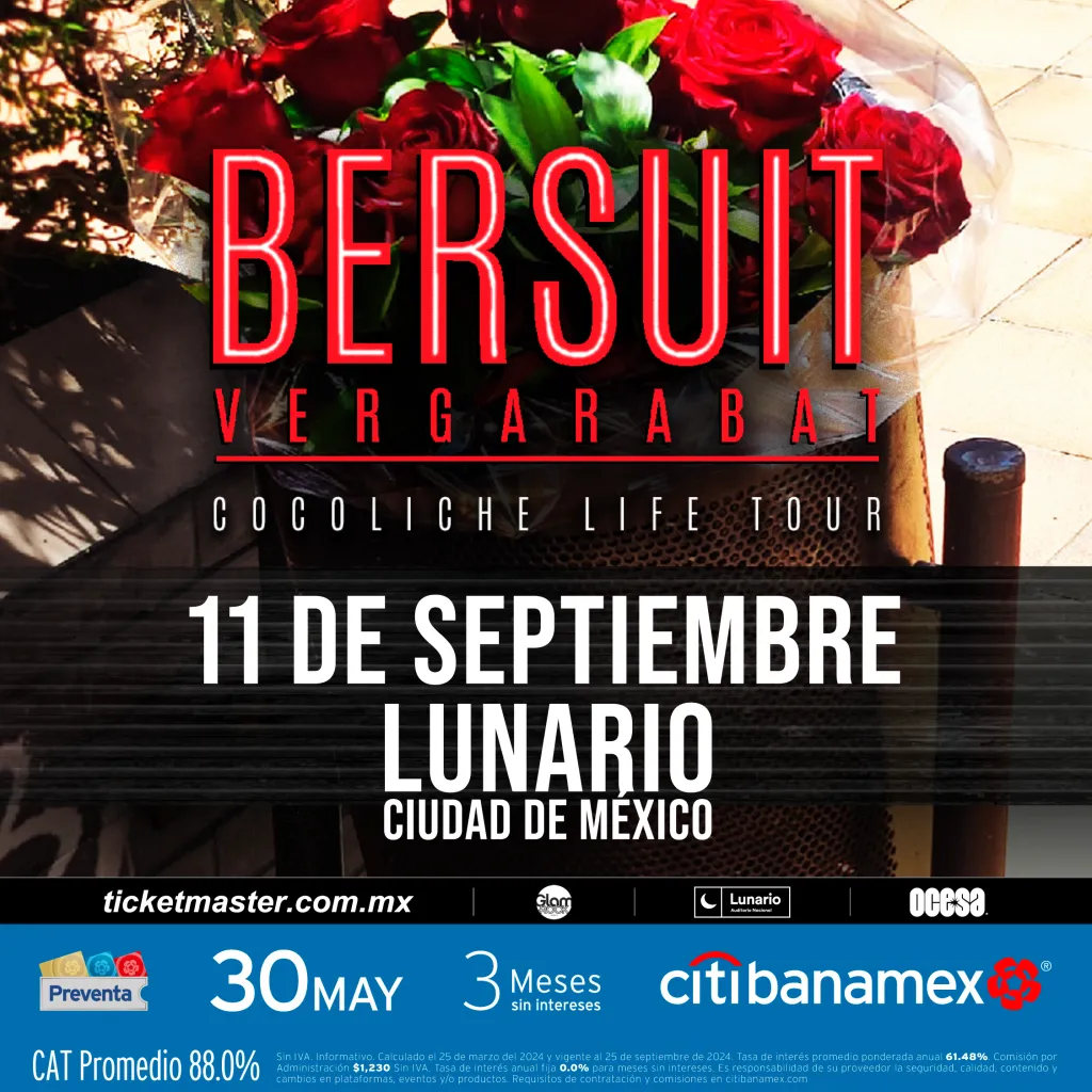 Bersuit Vergarabat regresa a la CDMX con su gira "Cocoliche Life" 1