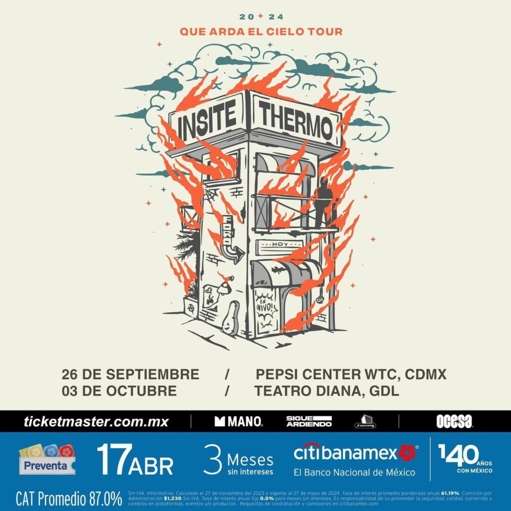 Thermo e Insite preparan show en El Pepsi Center 1