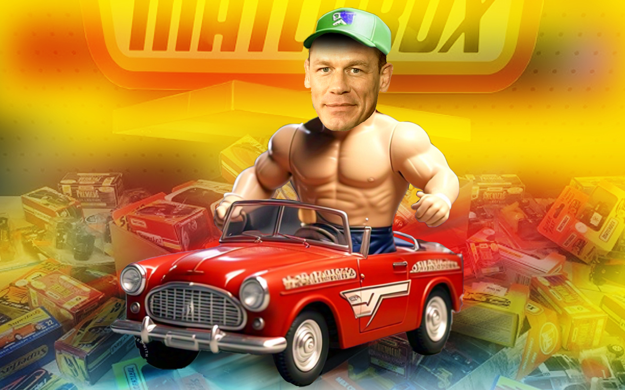 Matchbox Car Movie: John Cena lidera la carrera