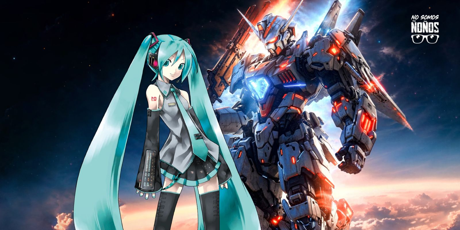 ¡Gundam y Hatsune Miku anuncian colaboración!