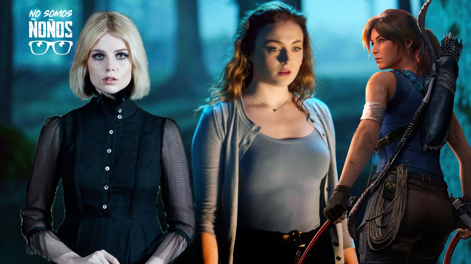 Tomb Raider, Sophie Turner & Lucy Boynton