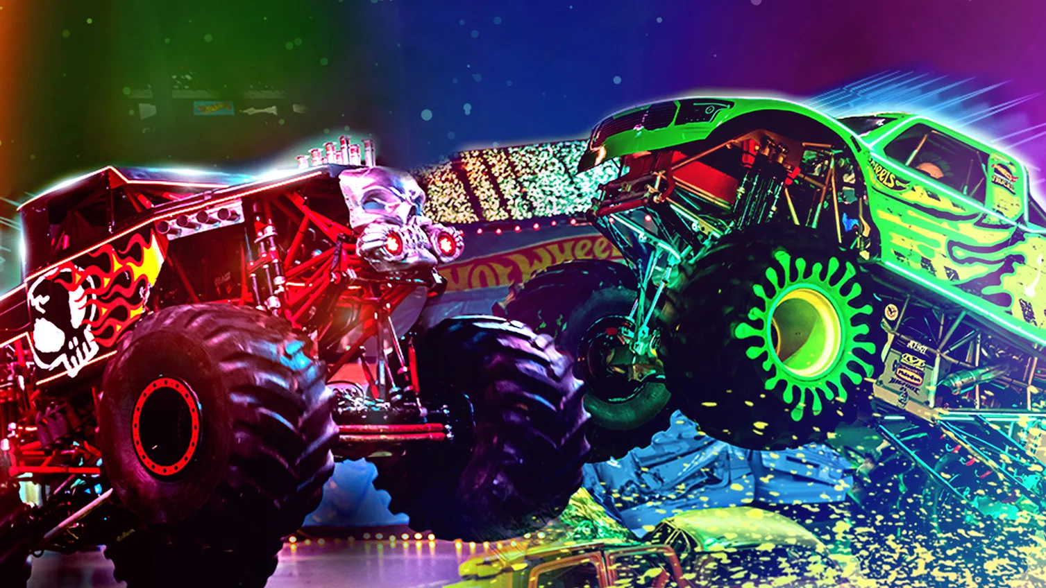 Hot Wheels Monster Trucks Live: Glow-N-Fire llega a México                       