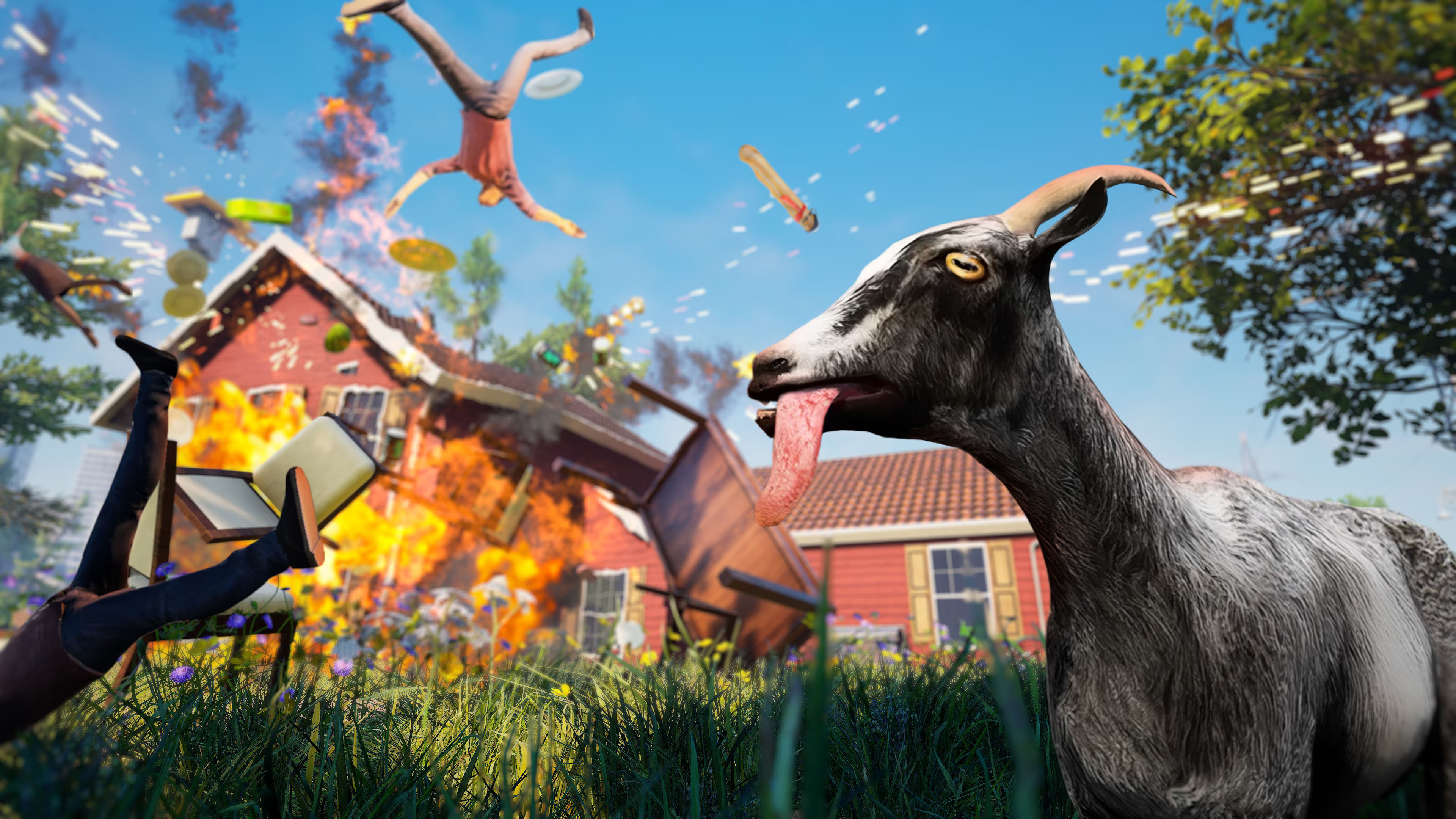 Goat Simulator Remastered ya tiene fecha de estreno