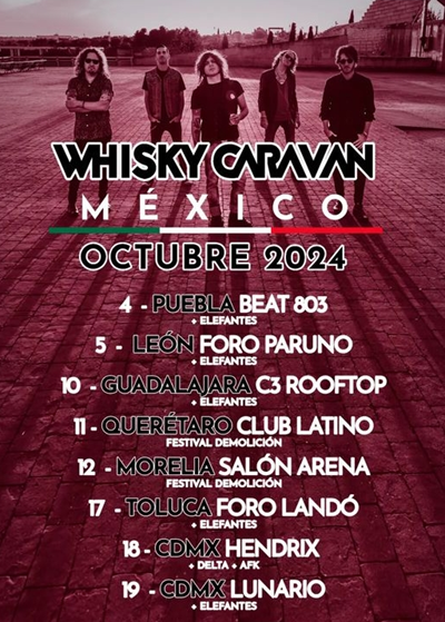 Whisky Caravan debuta en nuestro país de la mano de Shuarma y Elefantes 1