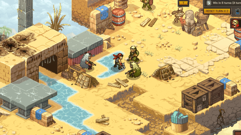 Se acerca el estreno de Metal Slug Tactics 1