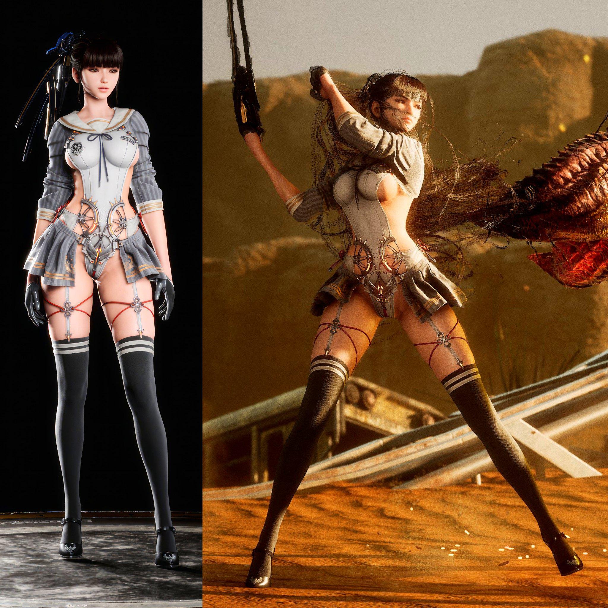 Stellar Blade, War Dress, Vestido Bélico