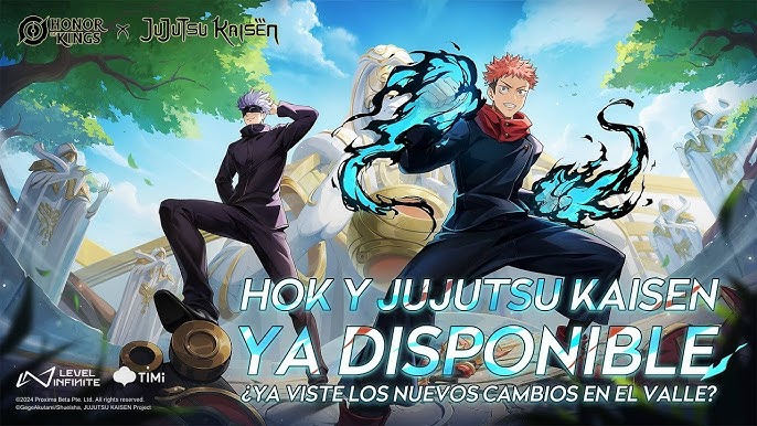 Jujutsu Kaisen invade Honor of Kings: ¡Prepárate para la batalla! 1