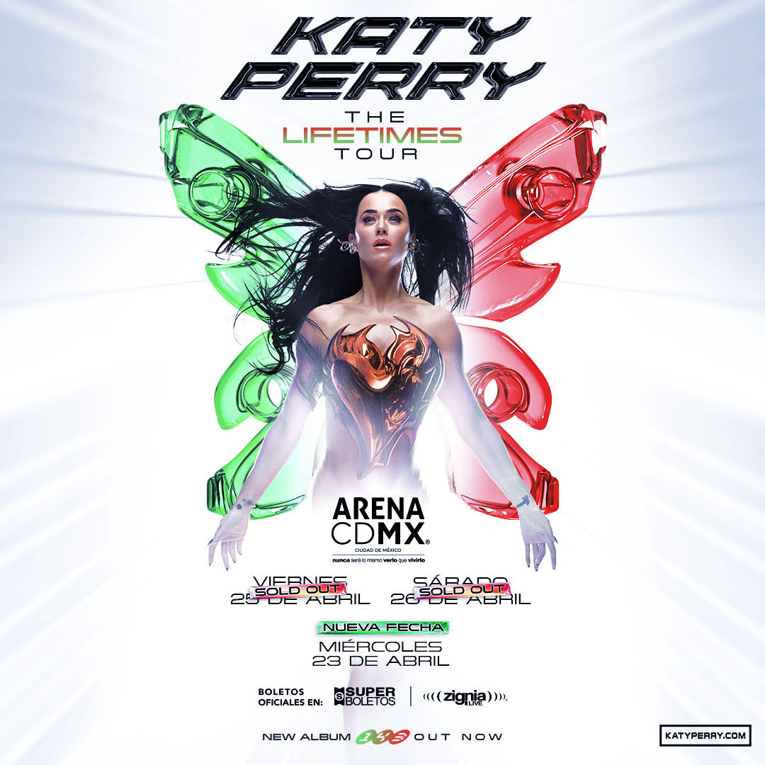 Asombroso SOLD OUT del concierto de KATY PERRY -abren tercera fecha- 1