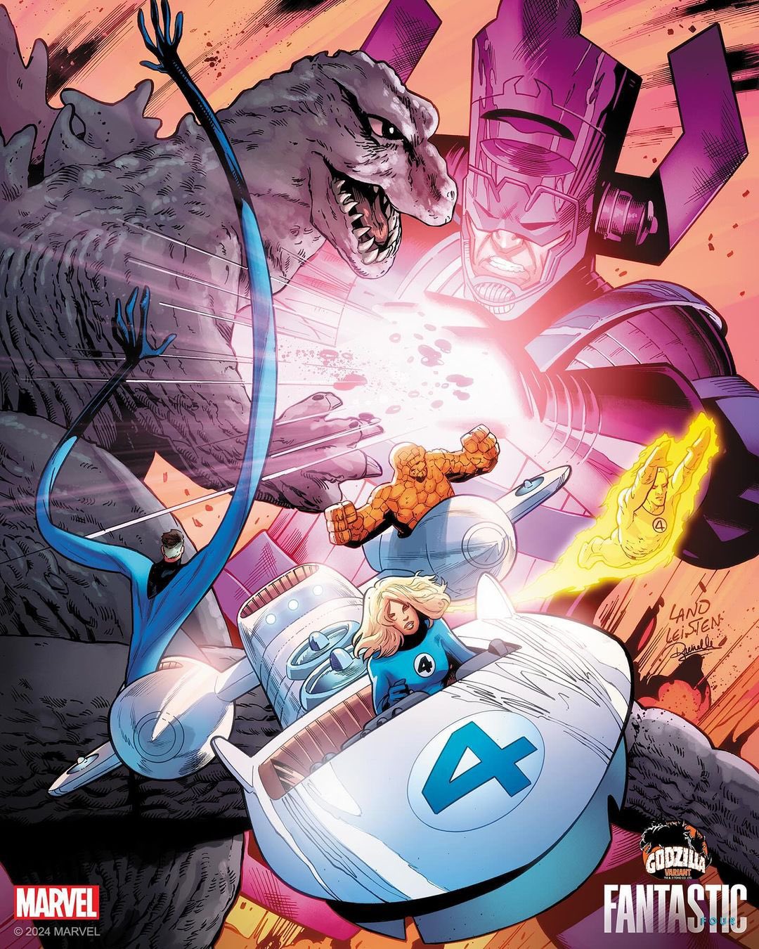 Marvel vs Godzilla