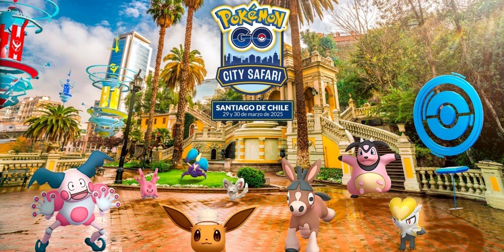 El ‘Safari de Ciudad’ de Pokémon GO, llega a Chile en 2025