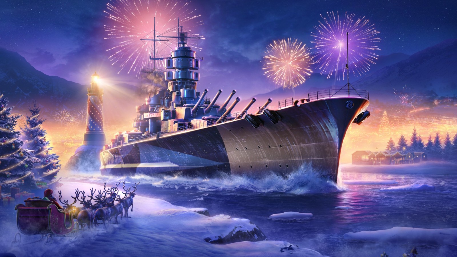 World of Warships: Legends da la bienvenida al contenido navideño